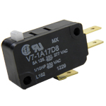 Honeywell Basic Switch; Pin Plunger; SPDT; 5A; 250VAC; Silver Contacts